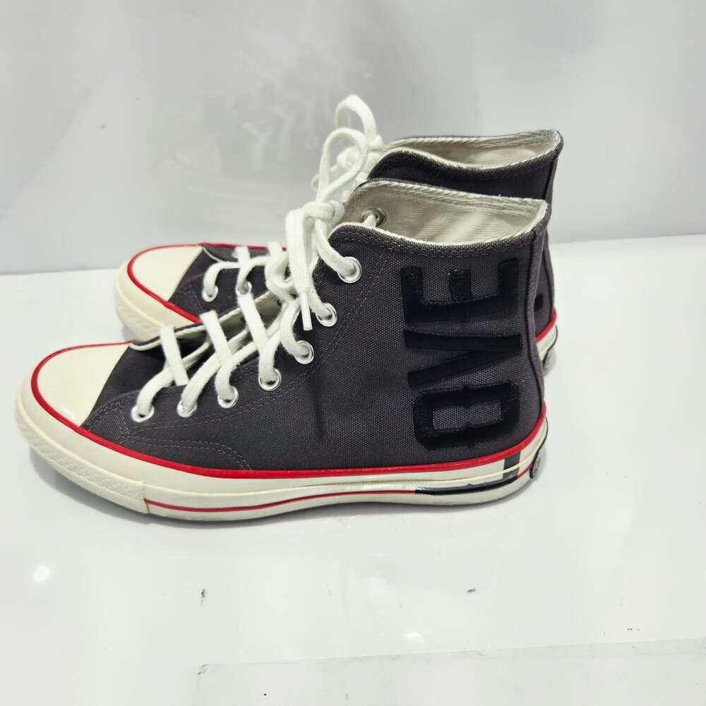 Converse Chuck 70 High Love Fearlessly Size 8 Thunder Grey